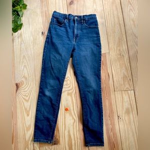 Everlane ankle skills jeans high waist organic cotton